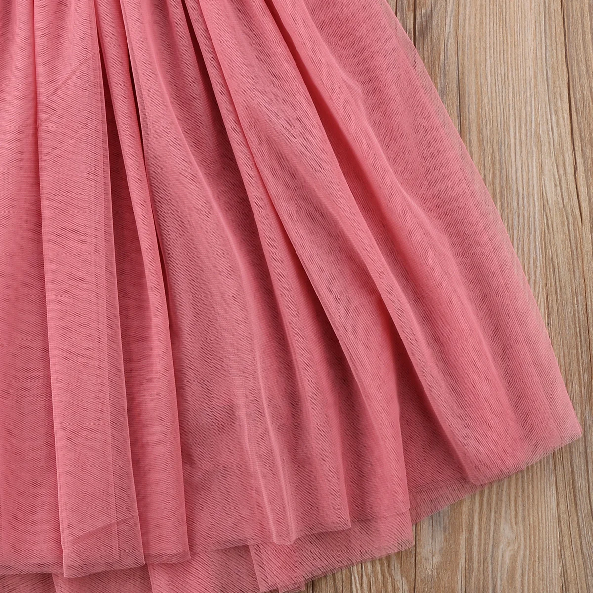 Платье без рукавов на бретельках с цветочным узором для девочек, детское однотонное кружевное длинное платье, вечерние платья