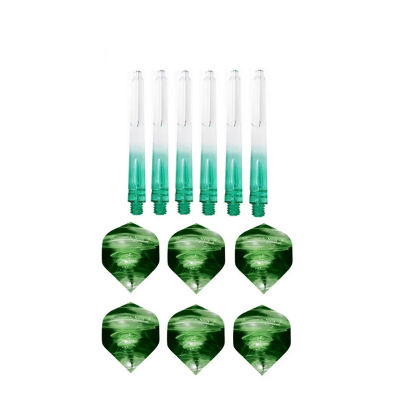

5 Colors Nylon Dart Shafts And Popular Nice Pattern Darts Flights Dart Accessories For Soft And Steel Darts