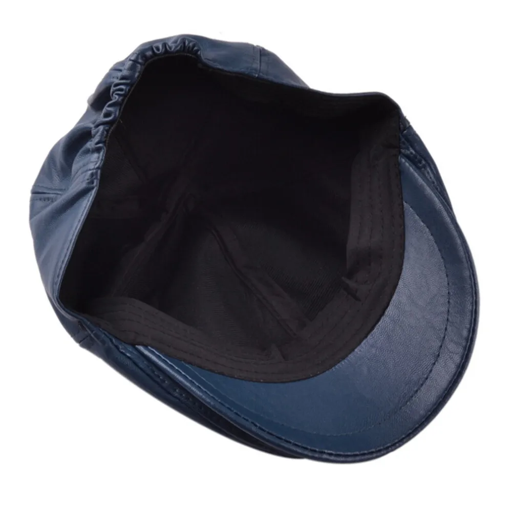 40 Beanie плоская кепка s мужской из натуральной кожи шляпы с утконосами береты ушанки черные повседневные кепки для мужчин винтажные зимние шапки для вождения