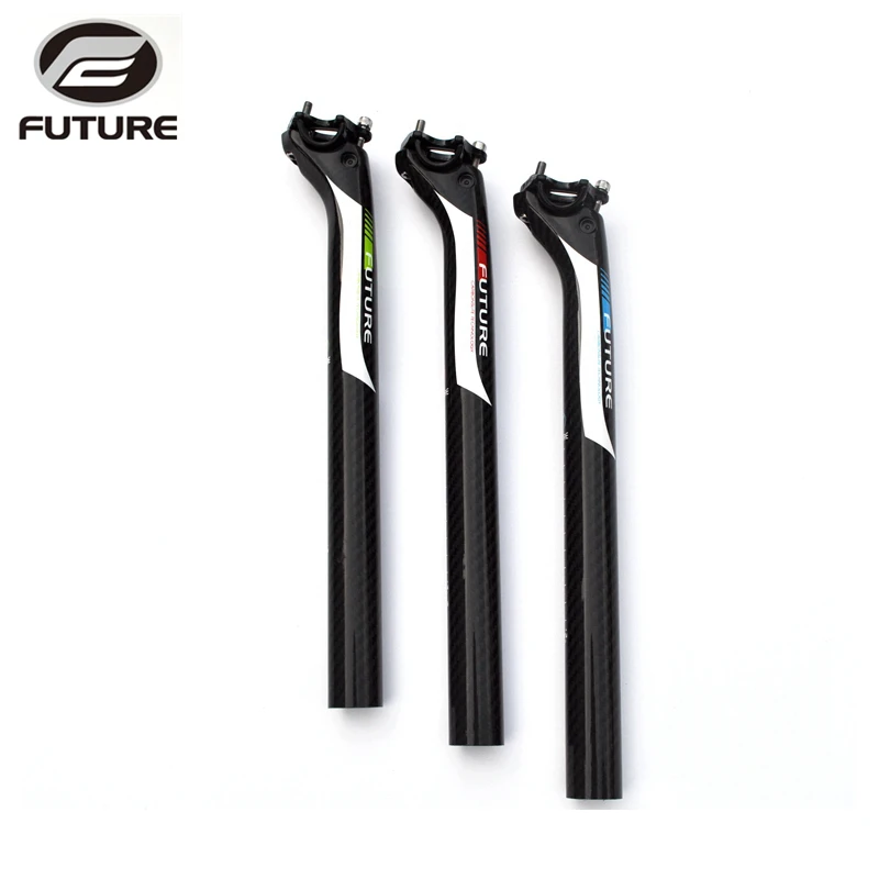 FUTURE full carbon велосипедная Подседельный штырь шоссейный горный велосипед MTB труба
