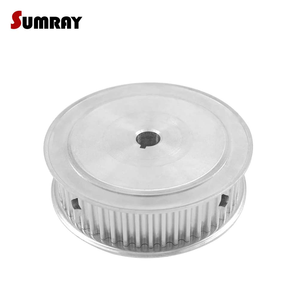 SUMRAY 5M 60T Keyway Timing Belt Pulley 14/19/20mm bore keyway diameter