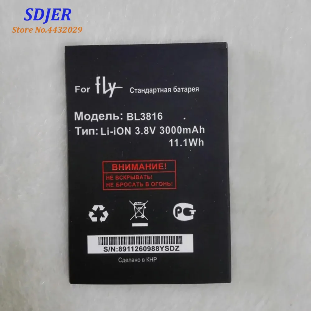 Аккумулятор BL3816 для Fly IQ4504 Quad EVO Energie 5 литий-ионный аккумулятор 2019 мАч мобильного
