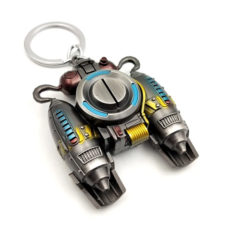 wholesale 10pcs/lot Game Alloy Pendant Key Chain Backpack Model Keychain llaveros Cosplay Fans Of High Quality Gifts Jewelry | Украшения и