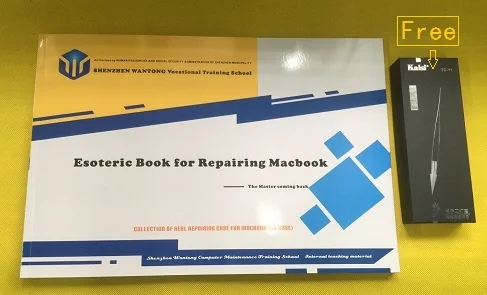 

Macbook Repair Book highlights for repairng apple computer