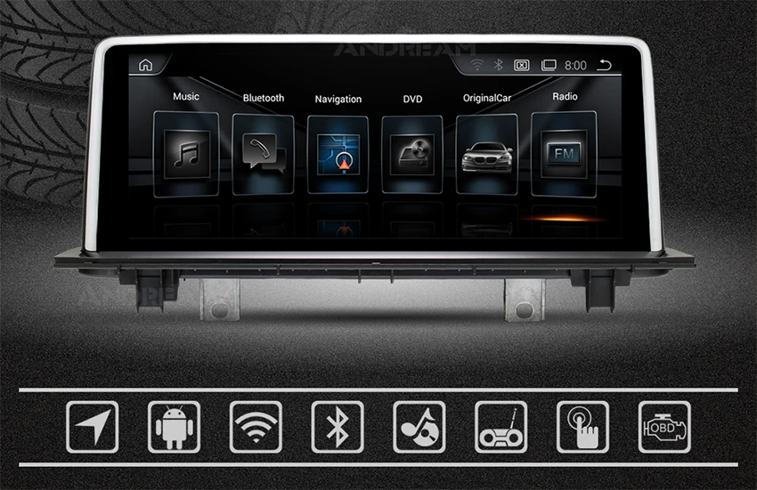 Best Liislee For BMW 2 Series F22 / F45 / F46 2013~2017 Android Car Radio Audio Video Multimedia Player WIFI GPS Navi Navigation 5