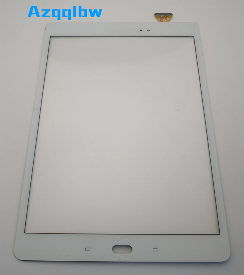 Панель сенсорного экрана Azqqlbw для Samsung Tab A 9 7 T550 стеклянная панель + клейкая лента