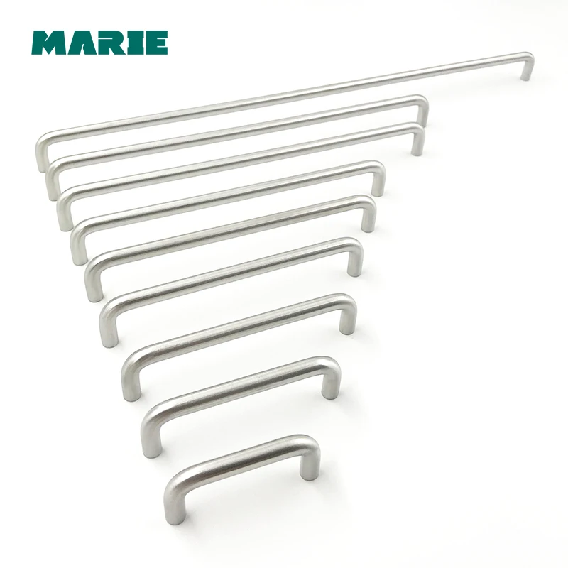 480mm Furniture Handle Cabinet Knob and Handle Black Silver Kitchen Door Cupboard Wardrobe Drawer Pull