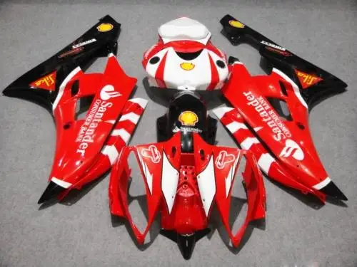 

Injection mold Fairing kit for YAMAHA YZFR6 06 07 YZF R6 2006 2007 YZF600 yzfr6 06 COOL red black Fairings Set+7gifts YZ46