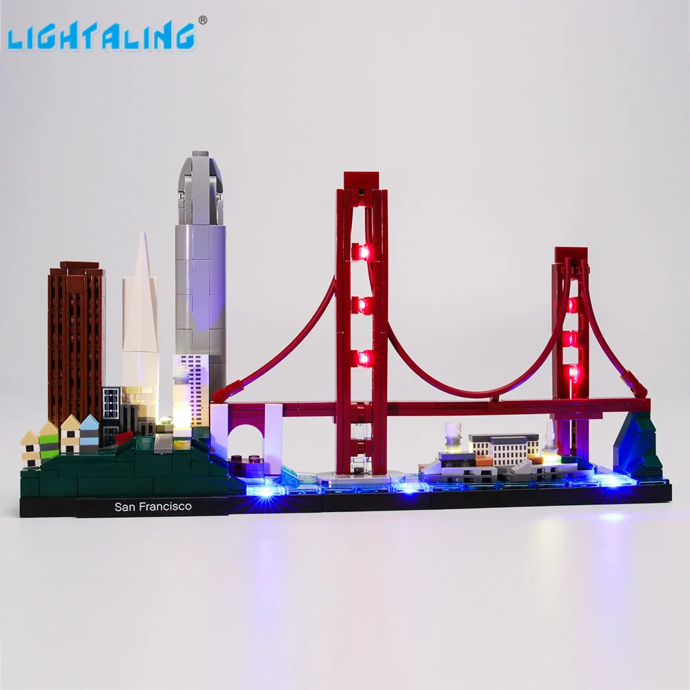 

Lightaling Led Light Kit For 21043 Architecture San Francisco Compatible With 17014