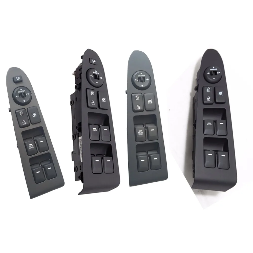 Main Power Window Switch Lever Assy LH For KIA 2010-2014 Sorento OEM Parts