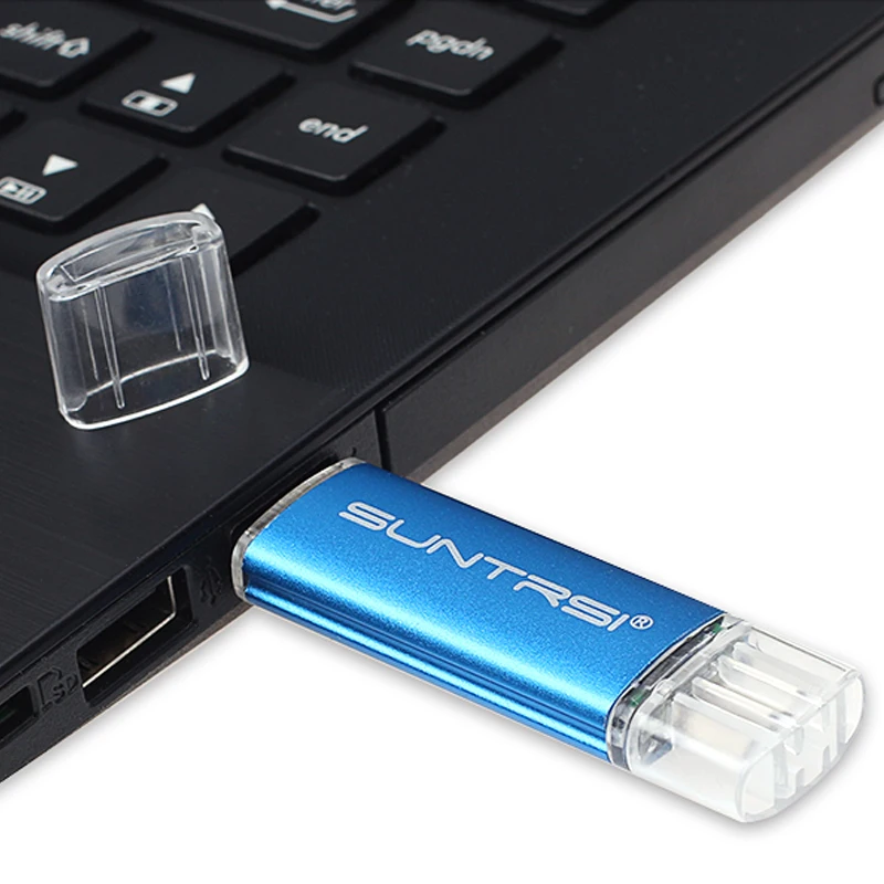 Suntrsi OTG USB флэш накопитель 64 Гб флеш 16 ГБ 8 внешняя Micro карта памяти 2 0 карта|pendrive
