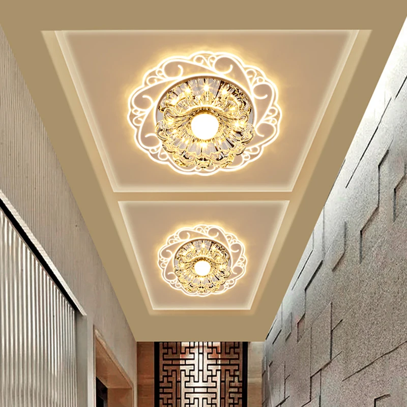modern 3w led crystal ceiling lights