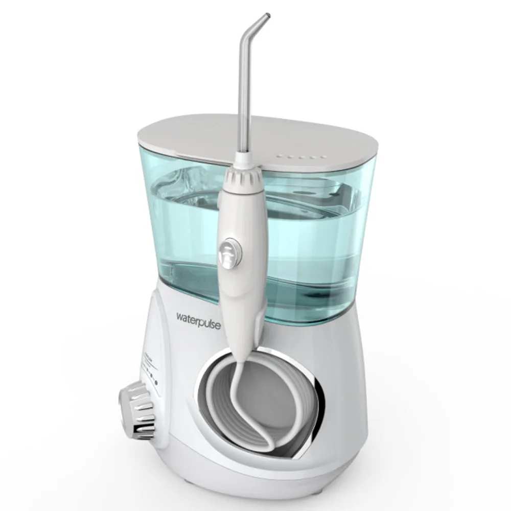 

Waterpulse V600 700ML Capcity Dental Care Teeth Cleaner Dental Flosser Oral Irrigator Water Flosser With 5 Nozzles Oral Hygiene