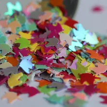 10g Единорог Новогодние ёлки улыбка бабочки корона с алмазами любовь ногтей блестящие пайетки вечерние ремесло Аксесуар для поделок