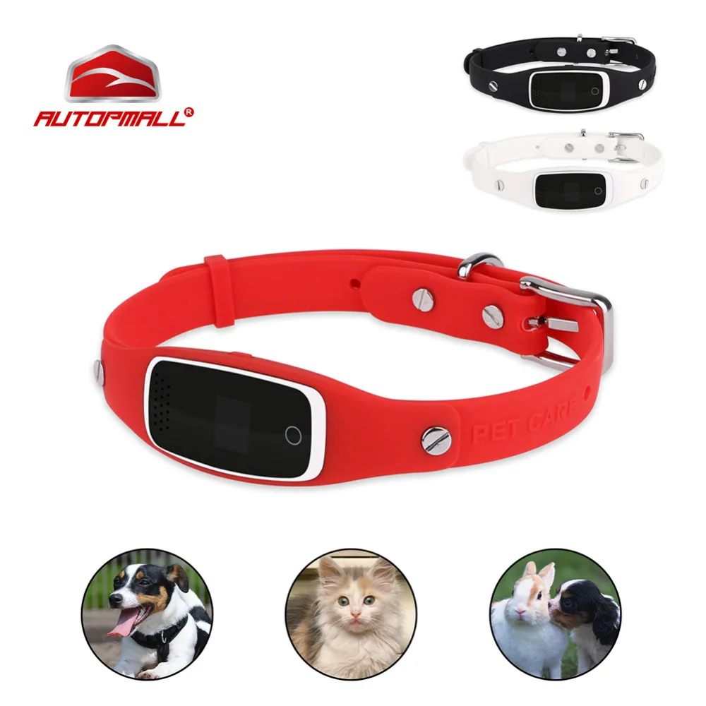 

Dog GPS Tracker Pet GPS Collar Real Time Tracking GSM GPRS Locator Silicon Collar GPS+LBS+WIFI Positioning Geo Fence Free APP