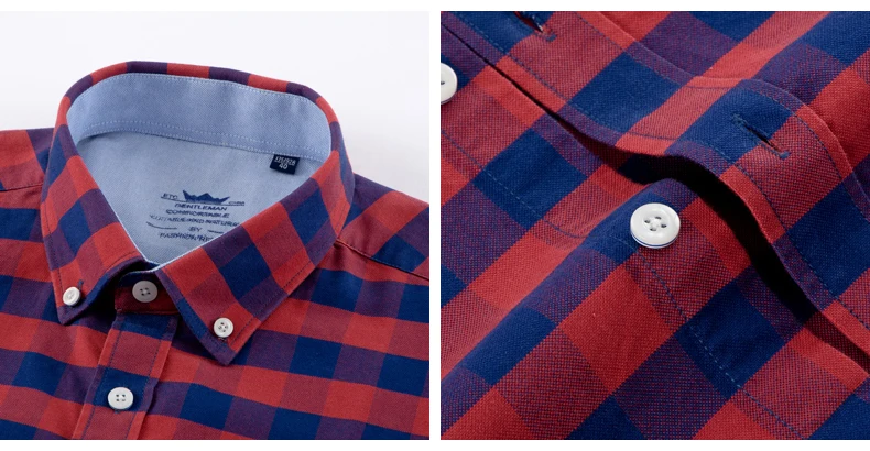 100% хлопок Оксфорд мужские рубашки с длинным рукавом Slim Fit 5XL мужские рубашки топы мужская рубашка в полоску мужская рубашка в клетку Camisa Social
