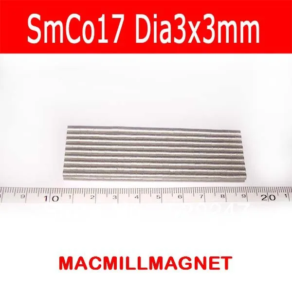 50 шт/шт dia3x3mm SmCo редкоземельный магнит оптовая продажа бренд высокая рабочая