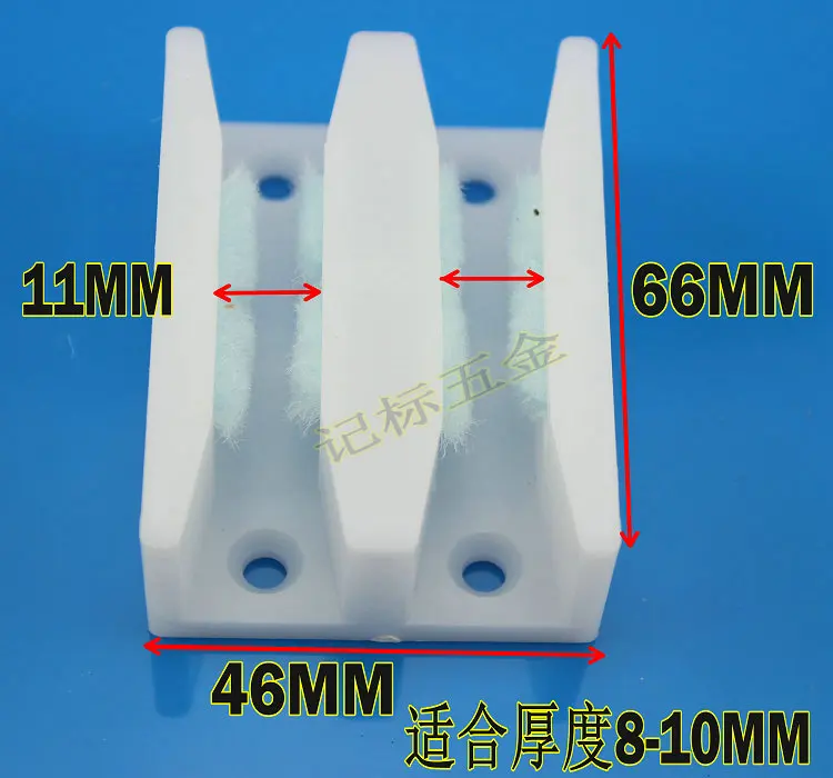 Shower room accessories glass sliding door hanging wheel double location device resile bathroom bumper screw Shower room accessories glass sliding door hanging wheel double location device resile bathroom bumper screw