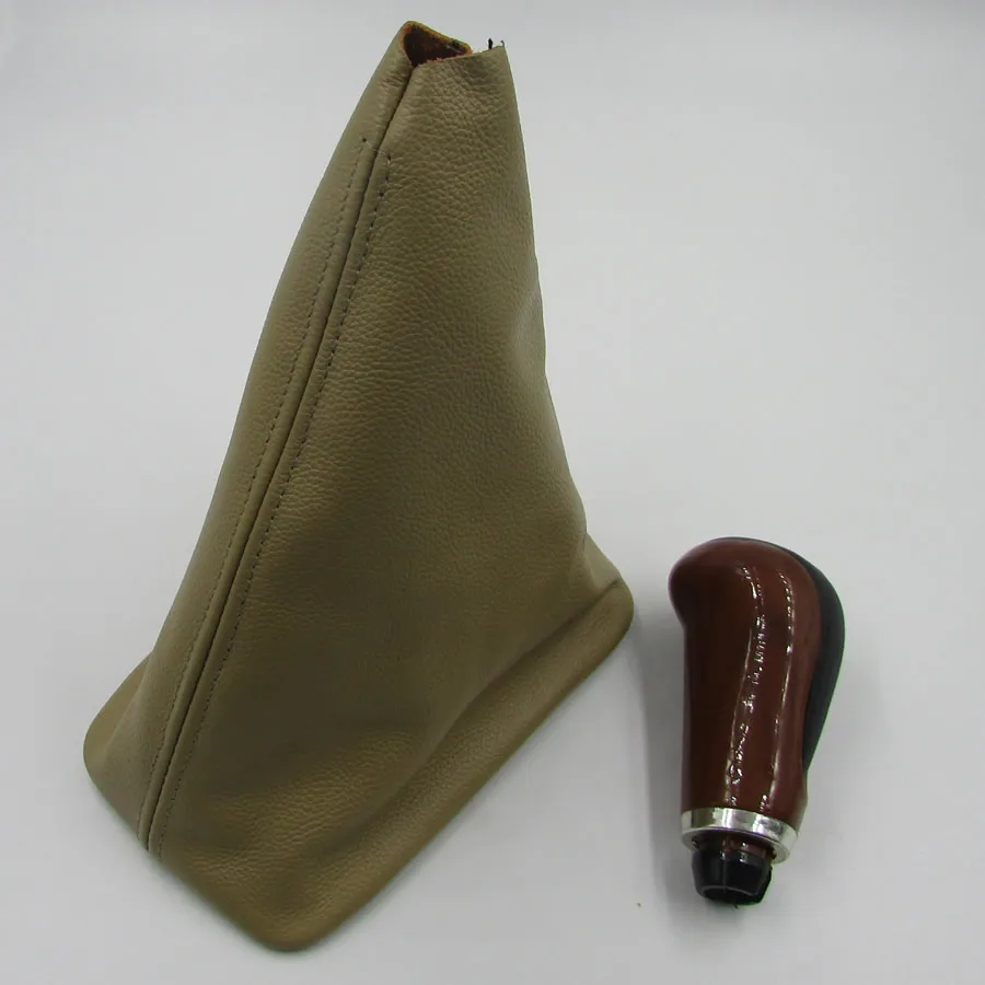 

for BYD F3 F3R shift lever dust cover Cowhide gear base thickened dermis peach Boot handball