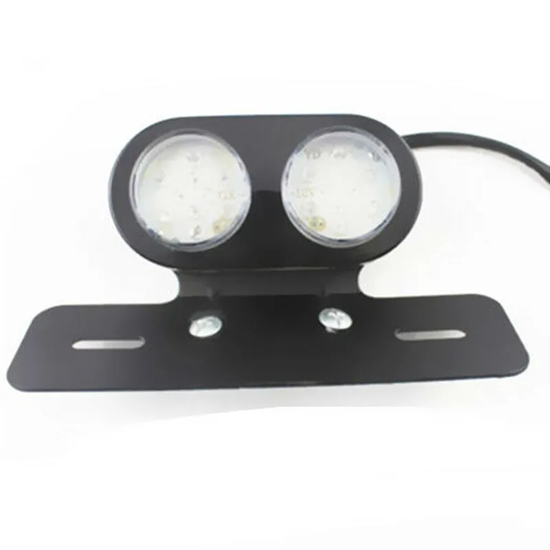 

Motorcycle LED Dual Spor Brake Tail Turn Signal License Plate For Harley Cruiser Chopper Dirt Bike Dual Sport Applications