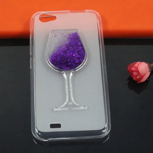 Чехол для Vertex impress Luck, блестящий роскошный жидкий Мягкий ТПУ чехол для телефона s для Vertex impress Luck, 5,0 дюймов, полное заднее покрытие, Капа - Цвет: Purple