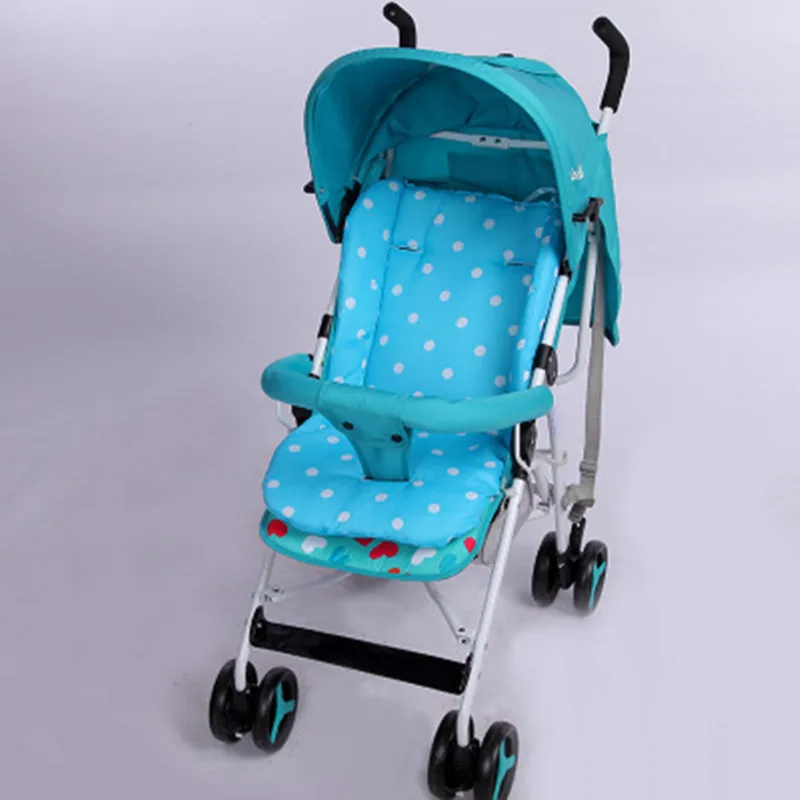 BBSONG Baby Stroller Seat Pushchair Cushion Dot Pram Cushion Accessories Toddler Seat Mat Cotton Pad Soft Mattresses Carriages
