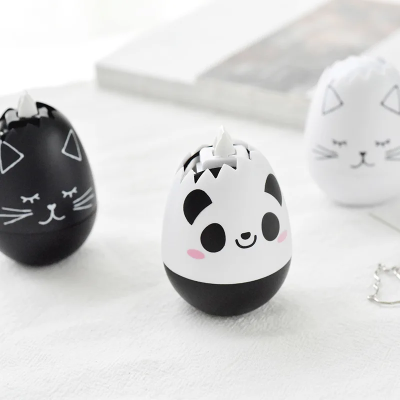 

panda correction tape egg fourniture scolaire Kawaii papeleria Creative school supplies stationery papelaria escolar cinta