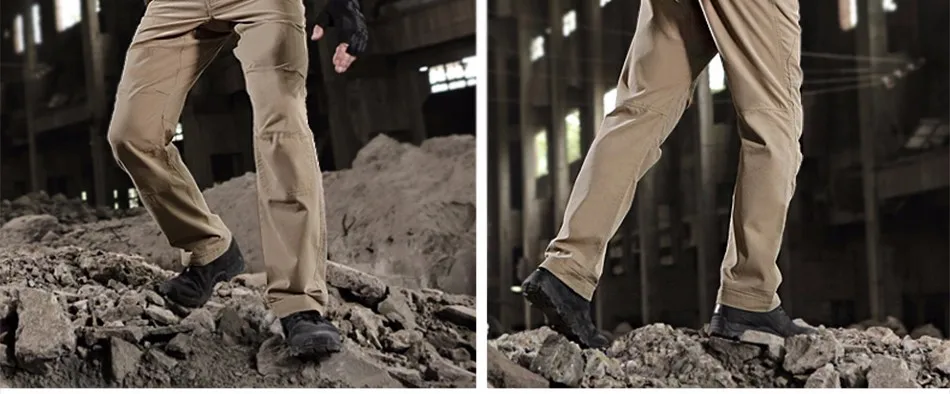 FREE SOLDIER Повседневные брюки в стиле милитари Мужские демисезонные брюки повышенной износостойкости