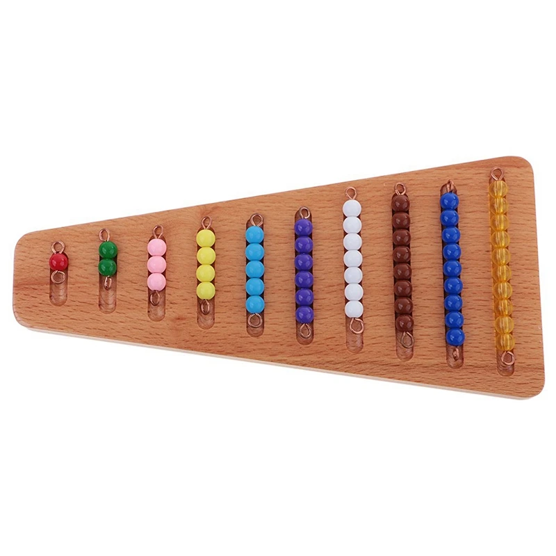 Детские игрушки цветные бусины лестницы с лотком Математика раннего детского образования образование Дошкольное обучение игрушки