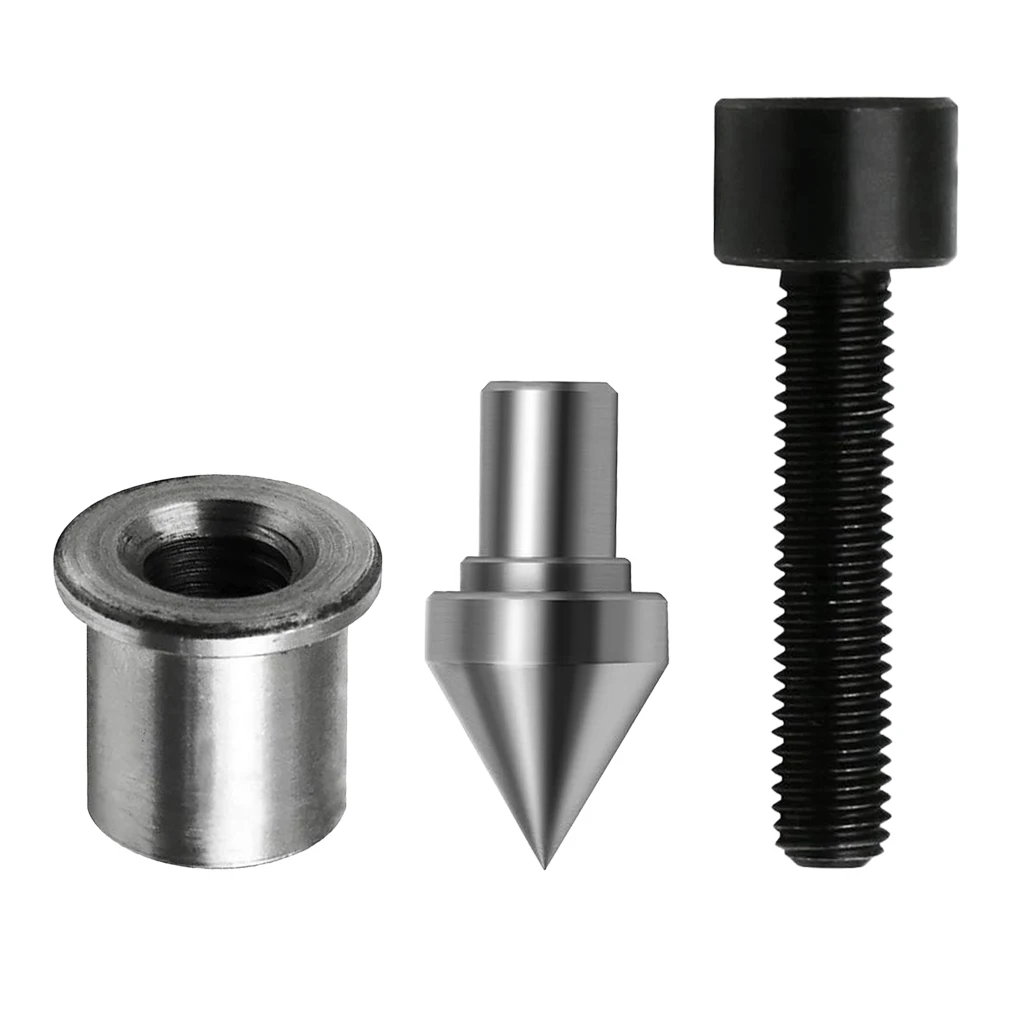 Heavy Duty Live Bearing Tailstock Center Kits For Metal & Wood Lathe Turning