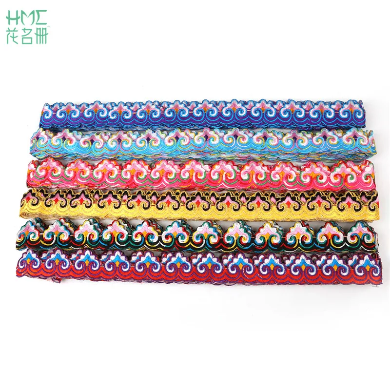 3cm 4m/str Beautiful Lace Ribbon DIY Embroidery Lace Cotton Fabric Lace For Trim Jewelry Clothing Accessories Sewing Craft