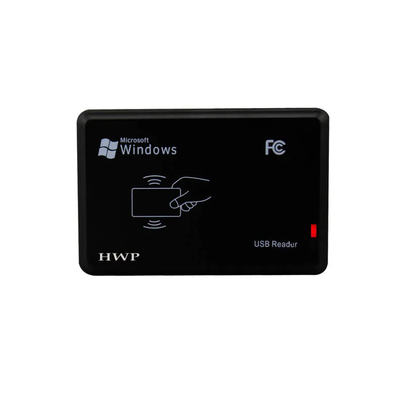

USB Proximity card reader free driver Issuing device Access control card reader customized format ouput