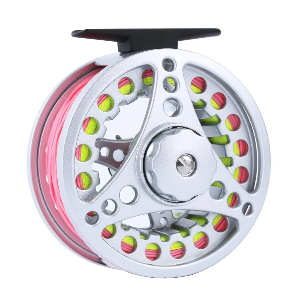 Maximumcatch 5WT Fly Fishing Combo 9FT средне-быстрая розовая Удочка с катушкой и леской