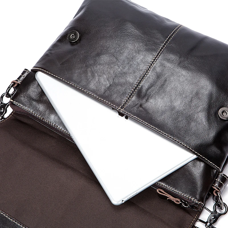 2019 Men Retro Briefcase Business Shoulder Bag Genuine Leather Handbag Bags Leather Laptop Messenger Bags Men's Travel Bags 7909 2019 Men Retro Briefcase Business Shoulder Bag Genuine Leather Handbag Bags Leather Laptop Messenger Bags Men's Travel Bags 7909