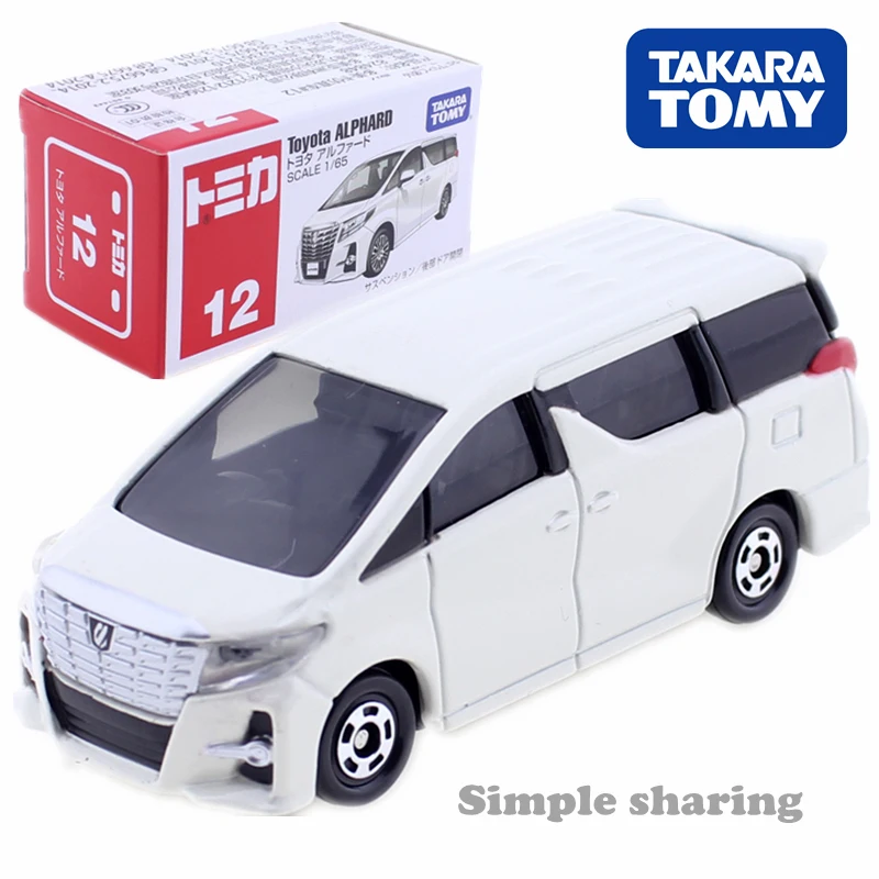 

Takara Tomy Tomica Toyota Alphard car toy 1:65 No.12 Escala miniature dieCast kids Toys Model kit hot funny dolls Collectibles