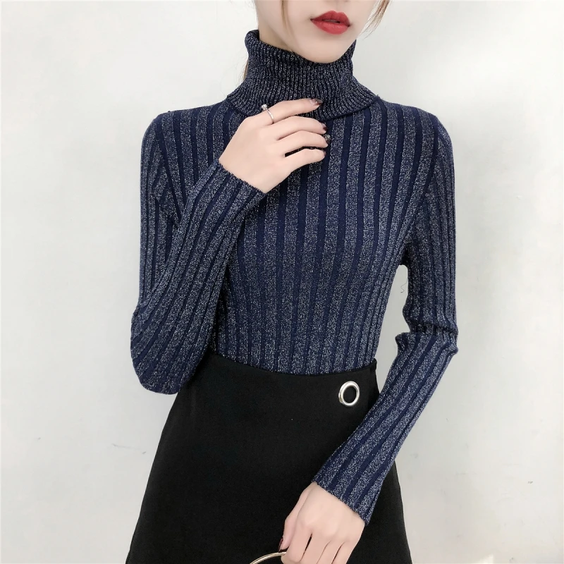 Однотонный пуловер свитер новинка 2019 весна-осень женский джемпер вязаный с