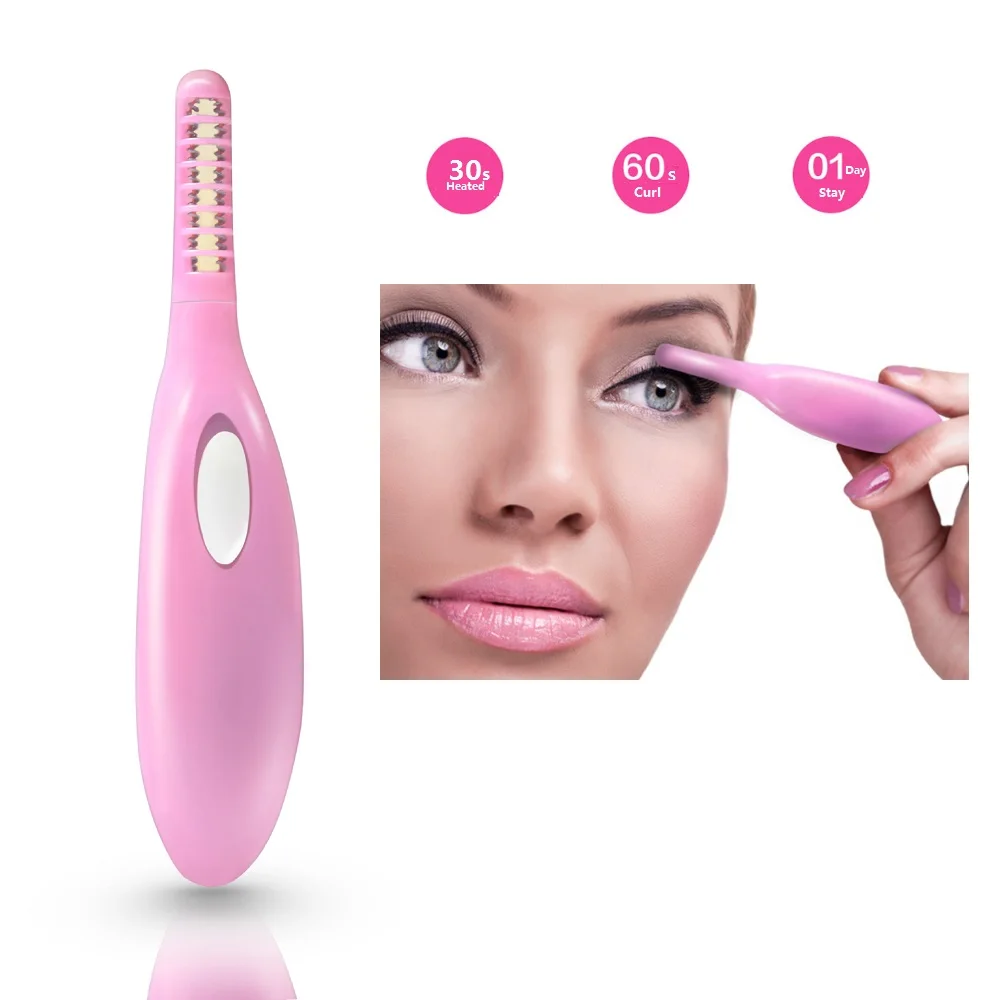 

Heated Eyelash Curler Power Curled Instrument for Eyelash Modeling,Eyelash Brush,Eyelash Pen
