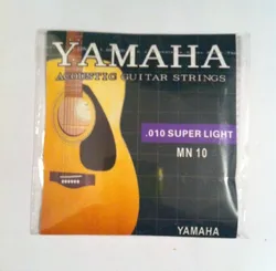 

10 Sets MN10 (.010 .014 .022 .027 .036 .047) Inch Super Light 1st-6th Acoustic Guitar Strings