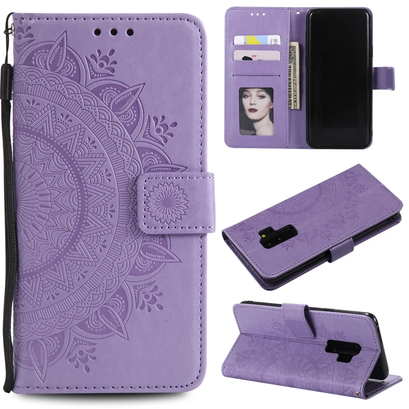 

Leather Wallet Case Flip Card Slot Holster Cases For Samsung Galaxy S9 S8 Plus S7 S6 Edge Case PU Leather Flip Bag For Note8