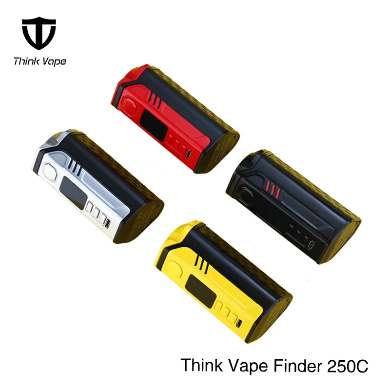 

Hottest selling Original Think Vape Finder 250C Box Mod with Evolve DNA 250C Chip Updated from Thinkvape Finder 250W Mod