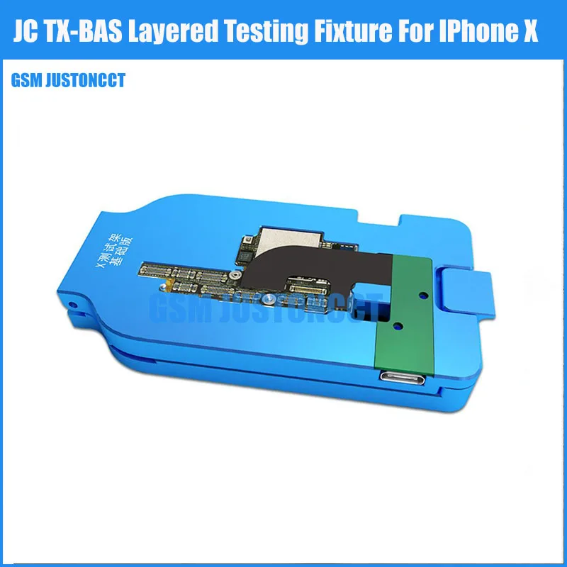 JC TX-BAS слоистых тесты ing приспособление для IPhone X материнская плата тесты стойки батарея бесплатно без хвоста вставки одна кнопка