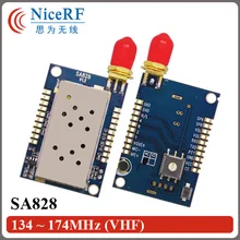2pcs/pack 134-174MHz SA828 VHF band 3-5km Distance 1W Walkie Talkie Module (Not including Antenna)