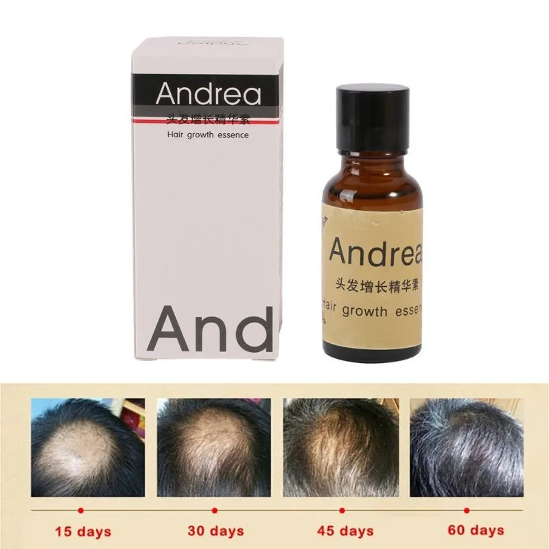 

20ml Oils Andrea Hair Growth Essence Loss Liquid Huile Essentielle Essential Dense Fast Sunburst Grow Restoration Pilatory