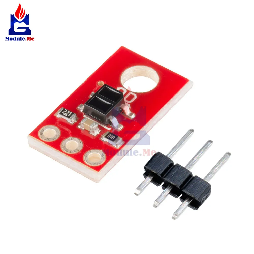 DC 3.3V 5V QRE1113 Digital Linear Sensor IR LED Infrared Reflective Sensor Module Capacitor