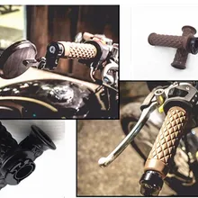 7/8 ''руль для мотоцикла, рукоятка, 1 пара для кафе-гонщика, Триумф, Bonneville T100 SE, скремблер Thruxton