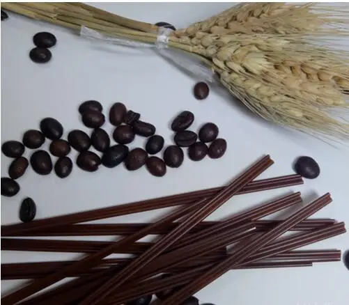 Download 100pcs/lot Disposable coffee straw,two hole coffee tube ...