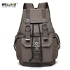 Wellvo Canvas Vintage Backpack Men Teenage Boys Backpacks Students School Travel Rucksack Large Capacity Drawstring Bags XA2WC ► Photo 1/6