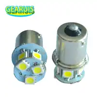 100xトラックled 24ボルトs25 p21w ba15s 1156 8 smd 5050 led 8smdバスターン信号光パーク自動車ランプウェッジ電球コールドホワイト24ボルト