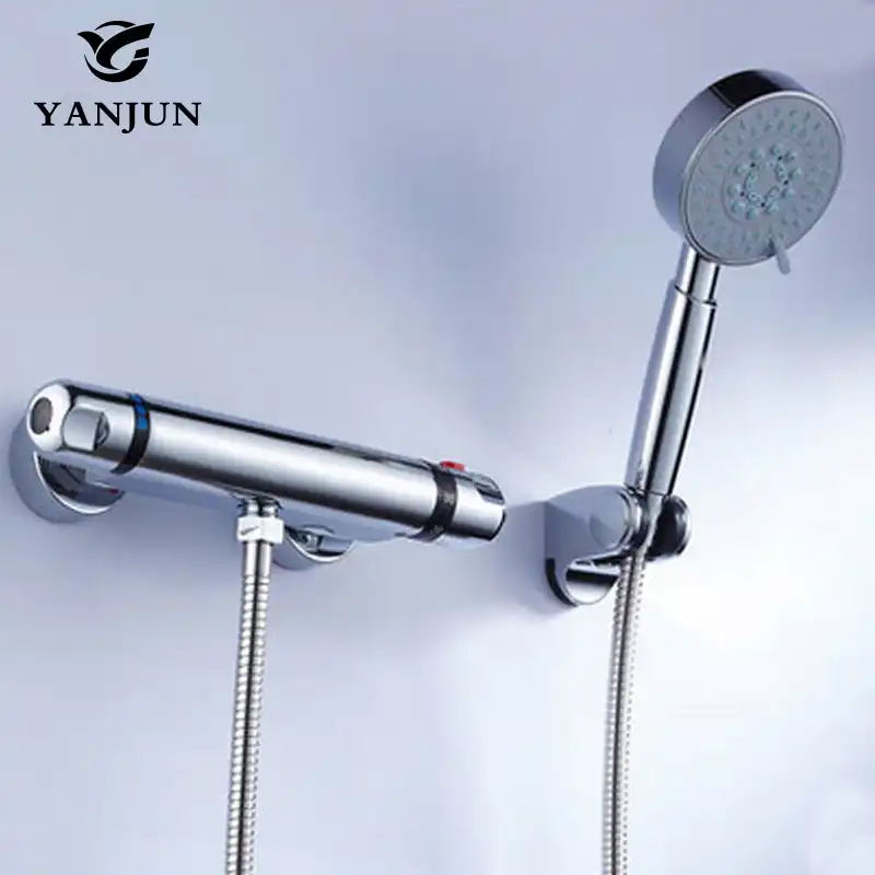 Yanjun Shower Faucet Sets Modern Thermostatic Bathroom Bath Shower