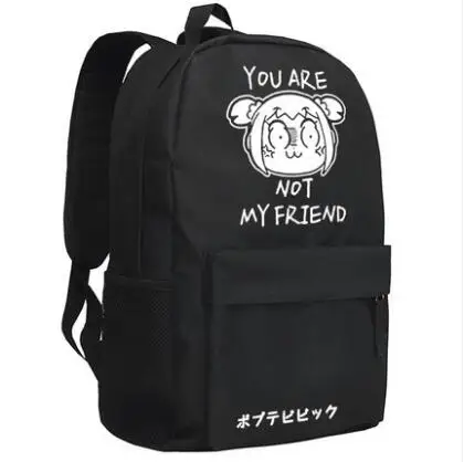 

POP TEAM EPIC Backpack Bag Cartoon Anime Oxford Unisex Schoolbag